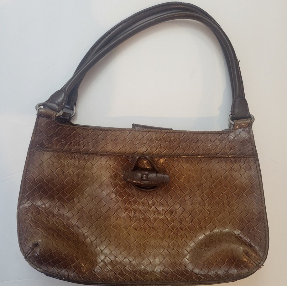 Relic Women's Shoulder Bag Brown Woven Small